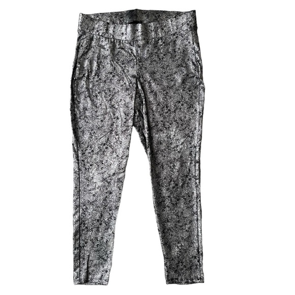 Torrid metallic Brindle Foil Leggings- Size 1 - Picture 2 of 9